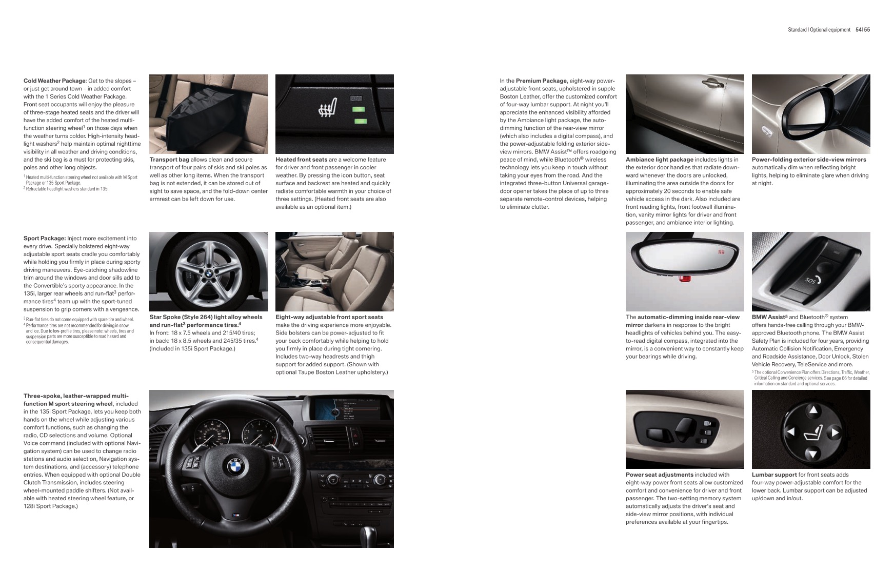 2011 BMW 1-Series Convertible Brochure Page 33